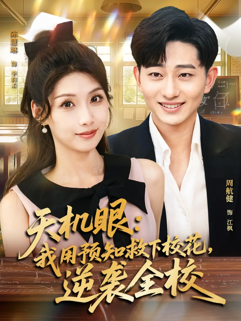 短剧《天机眼我用预知救下校花逆袭全校》全集免费在线观看