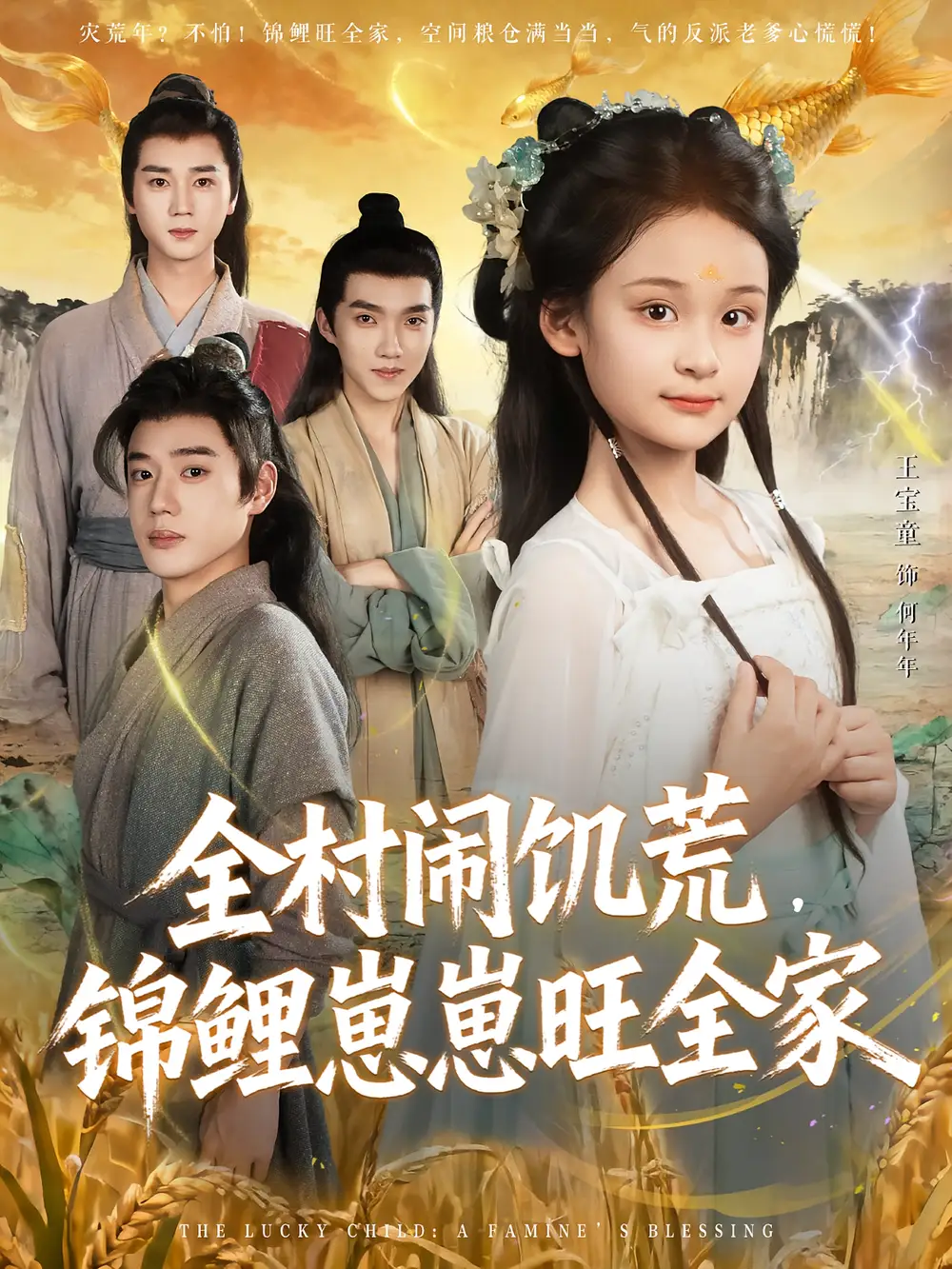 短剧《全村闹饥荒，锦鲤崽崽旺全家》全集免费在线观看