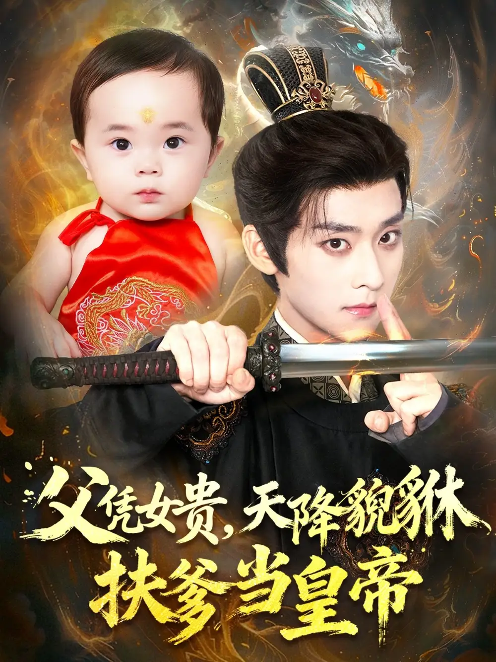 短剧《父凭女贵，天降貔貅扶爹当皇帝》全集免费在线观看